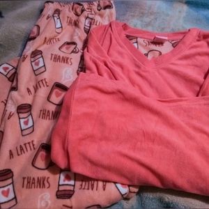 NWOT "Pink Laundry" Pajama Set